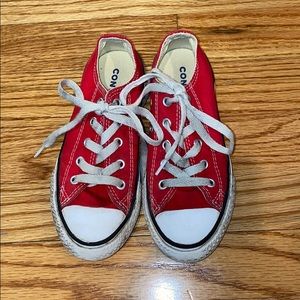 Converse size 12 kids/toddler red
